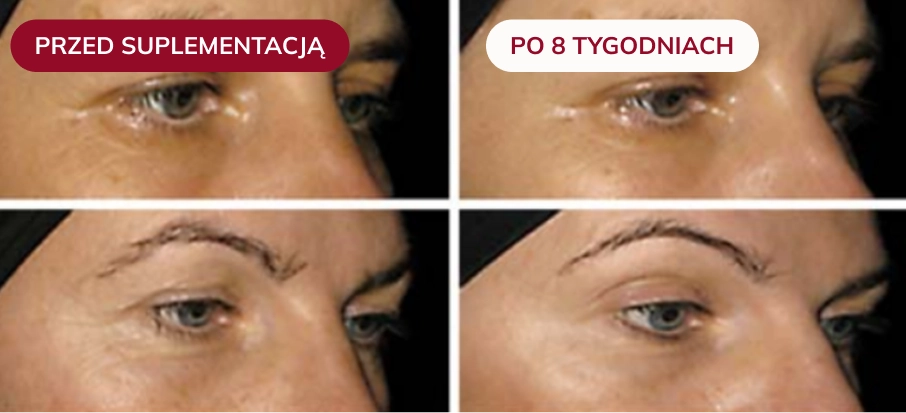 Natural Pharmaceuticals skin.essentials byAnne.li® Ilustracja przedtawiająca dwa opakowania saszetek suplementu diety skin.essentials byAnne.li® i sposób jego przygotowania
